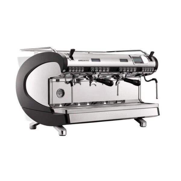 Кофемашина Nuova Simonelli Aurelia Wave T3 2GR (Черный, самоочистка, высокая группа, eassy cream)