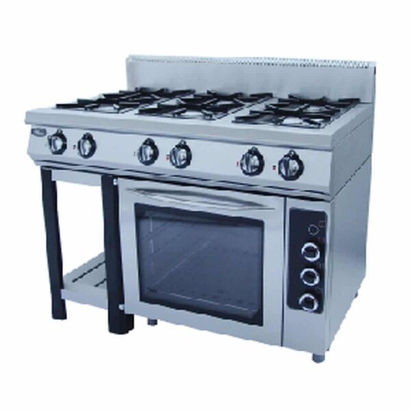 Плита 6-ти конфорочная Grill Master Ф6ПДГ/800 газовая