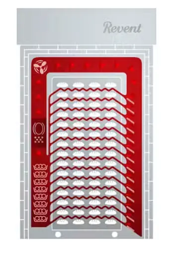 Ротационная печь REVENT 724 (газовая, масляная)