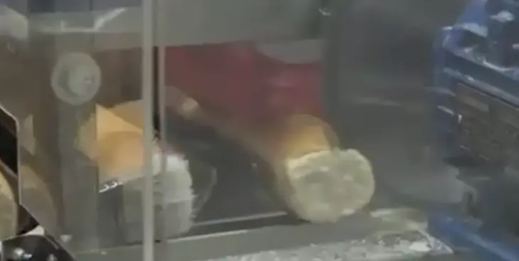 Линия для сверления отверстий в булочке для хот-дога МБС-1