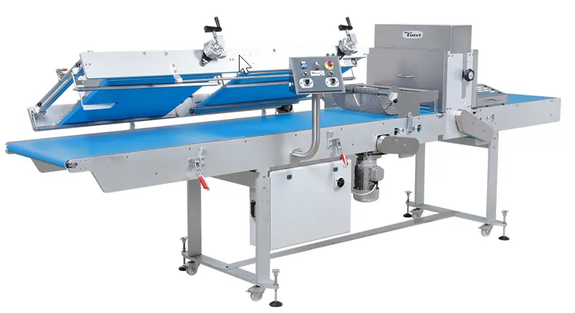 Линия Turri по производству чиабатты и пинсы с системой тензометрии (контролем веса заготовок)