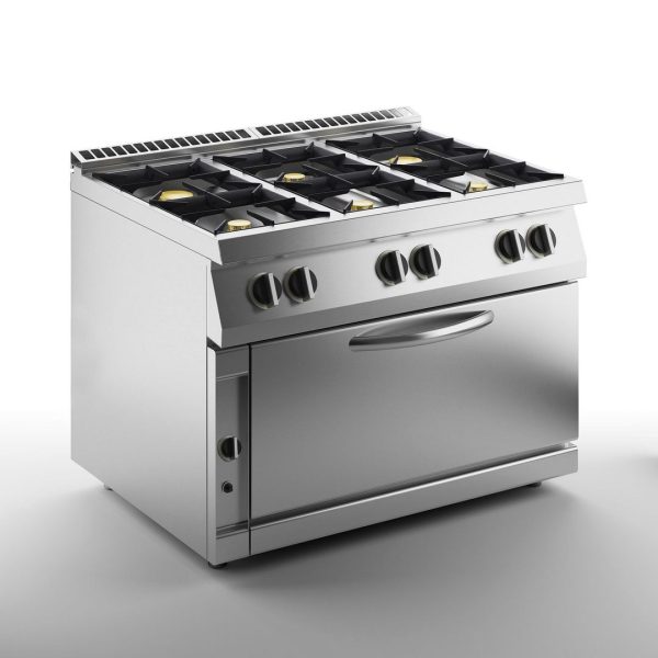 Плита газовая 6-ти конфорочная APACH SLRRG127FG