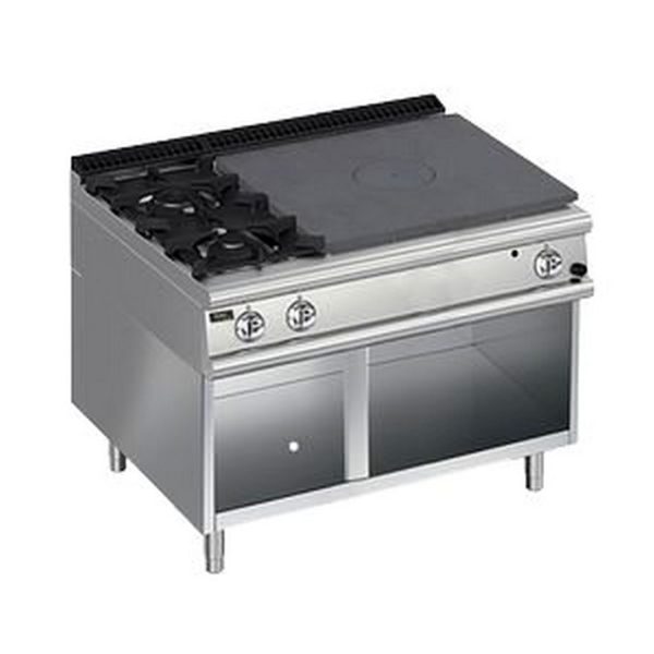 Плита со сплошной поверхностью газовая Apach LRSTG127R2SXOS