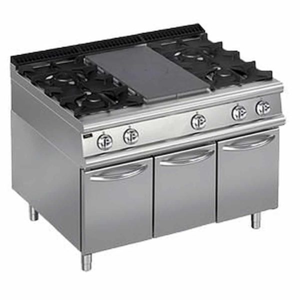 Плита со сплошной поверхностью газовая Apach LRSTG129R4CS