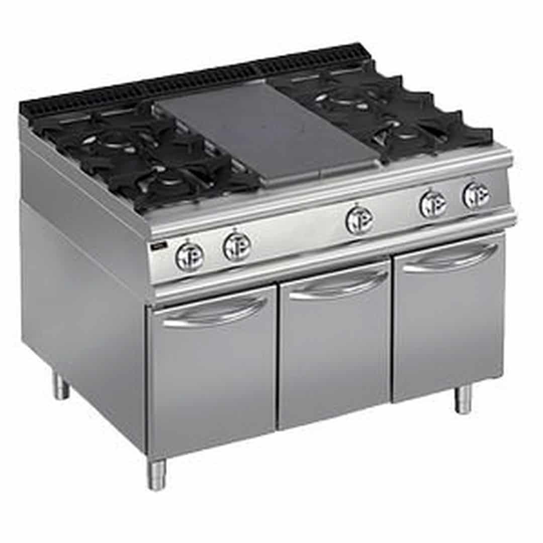 Плита со сплошной поверхностью газовая Apach LRSTG129R4CS