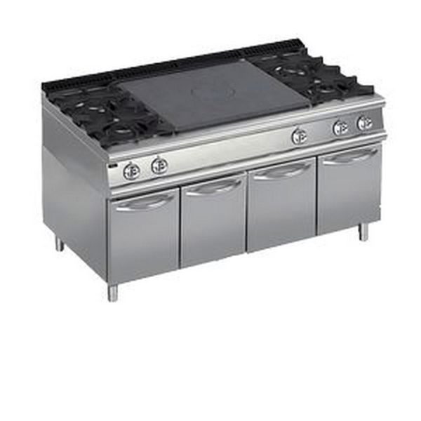 Плита со сплошной поверхностью газовая Apach LRSTG167R4CS