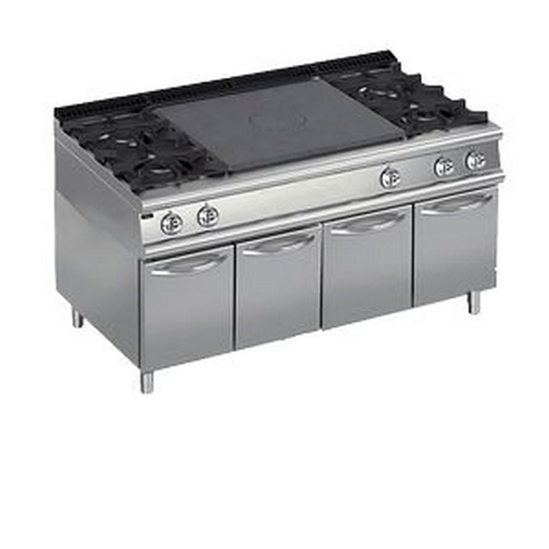 Плита со сплошной поверхностью газовая Apach LRSTG167R4CS