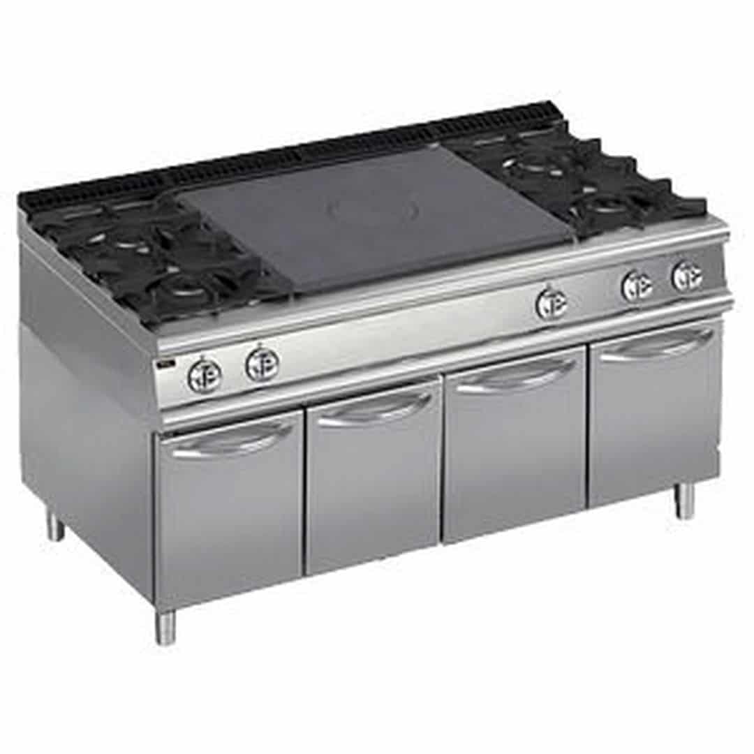 Плита со сплошной поверхностью газовая Apach LRSTG169R4CS