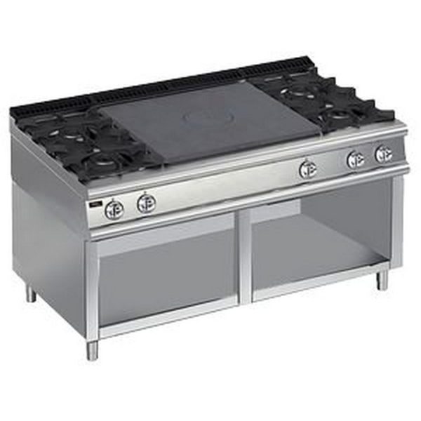 Плита со сплошной поверхностью газовая Apach LRSTG169R4OS
