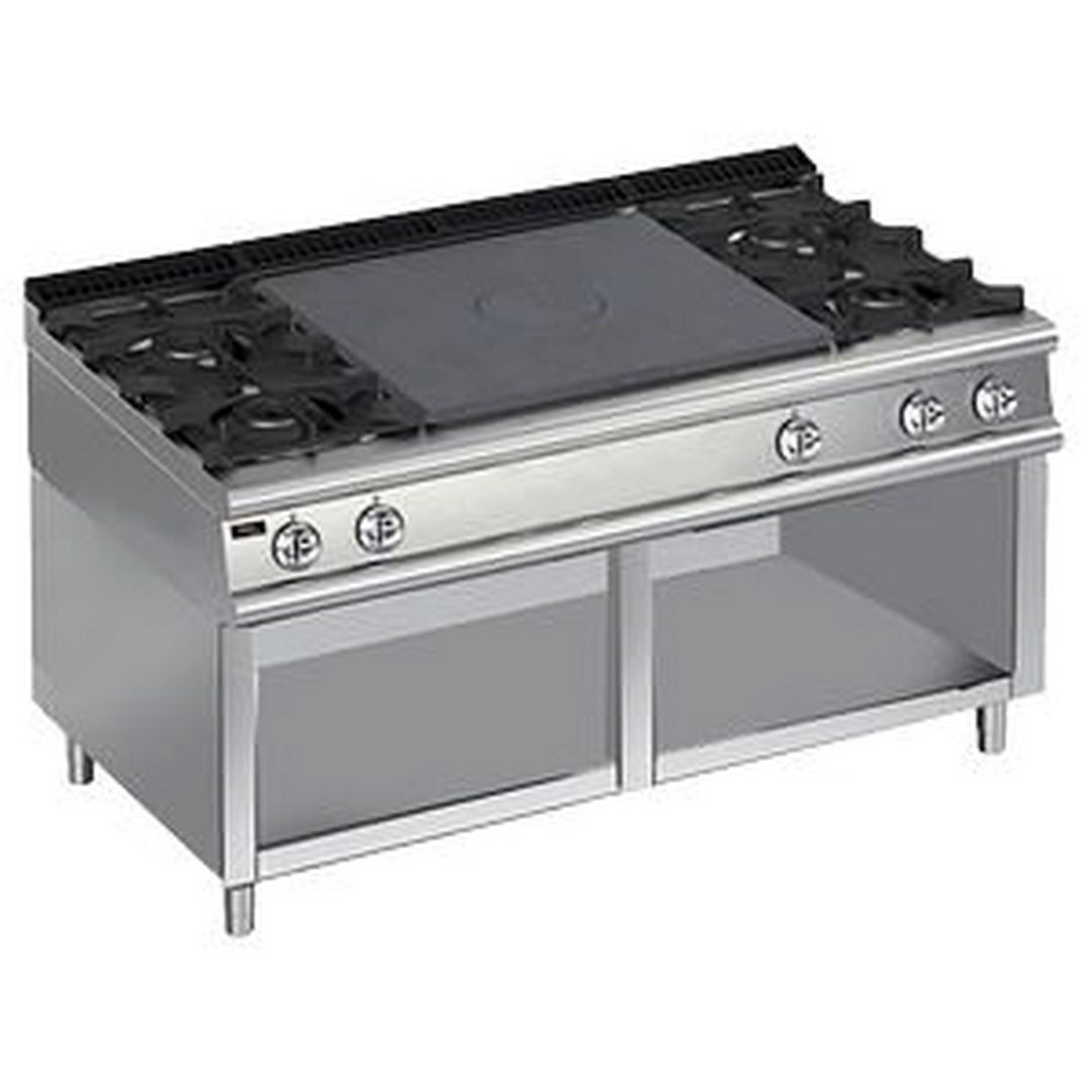 Плита со сплошной поверхностью газовая Apach LRSTG169R4OS