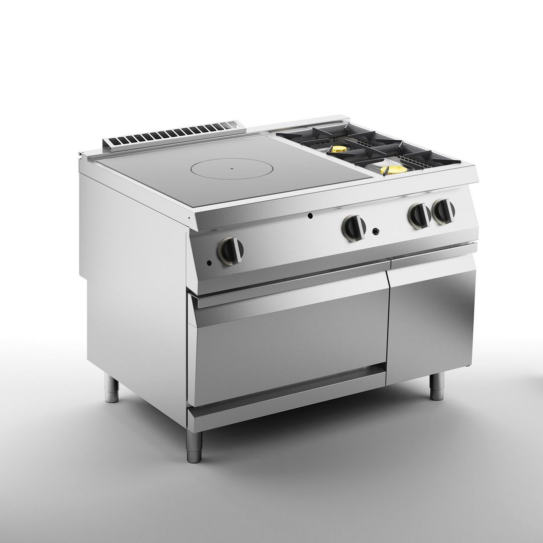 Плита со сплошной поверхностью газовая APACH SLRSTG129R2FG