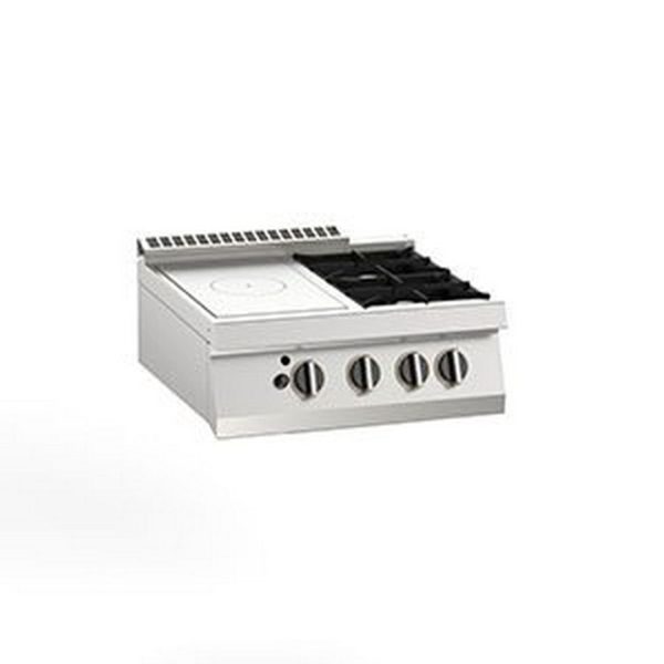 Плита со сплошной поверхностью газовая APACH SLRSTG89R2DX