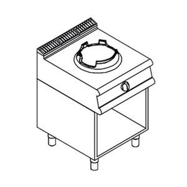 Плита WOK газовая Apach LRWG67OS