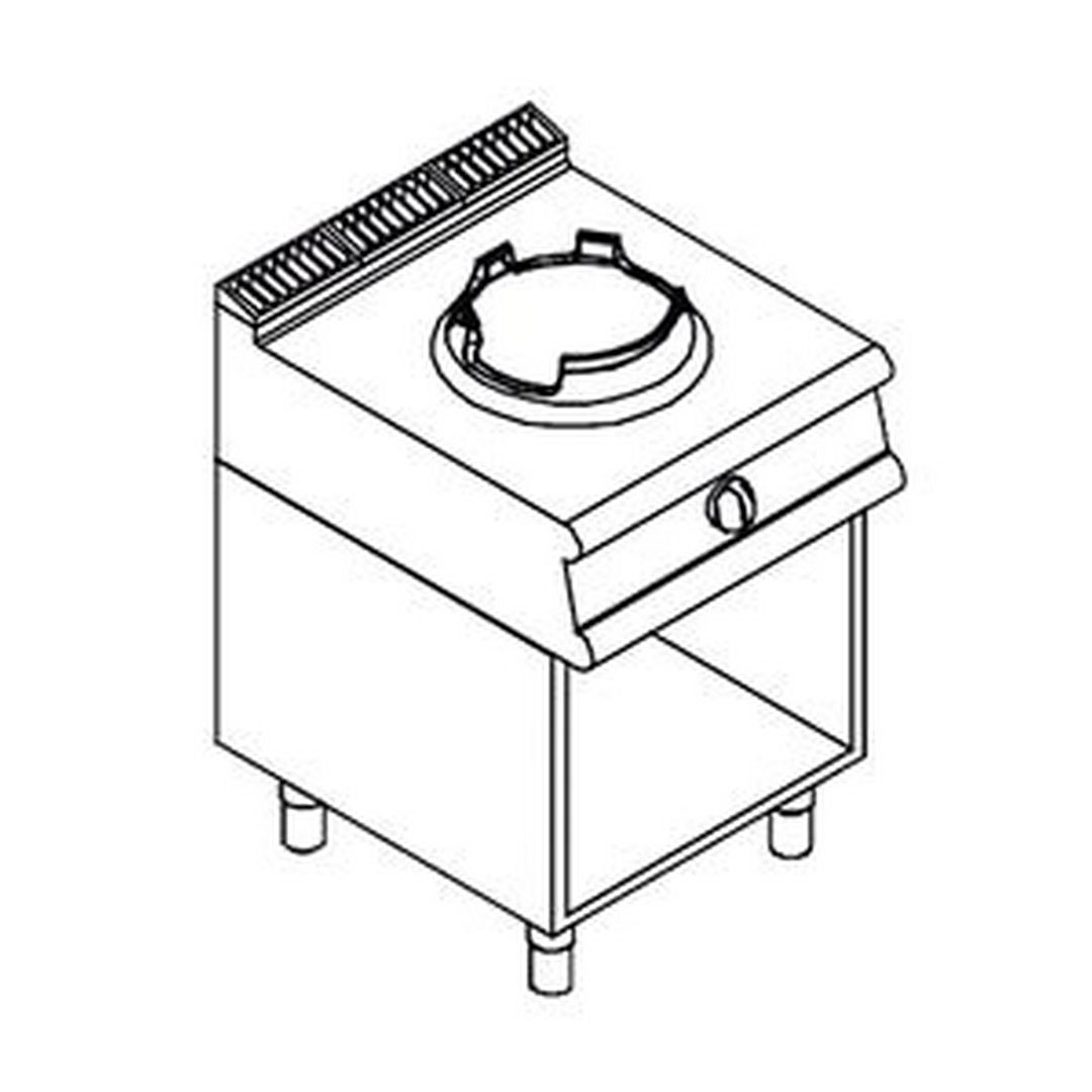 Плита WOK газовая Apach LRWG67POS