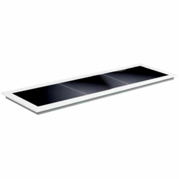 Поверхность тепловая QUARZO PC 1400 (встраиваемая, черная)