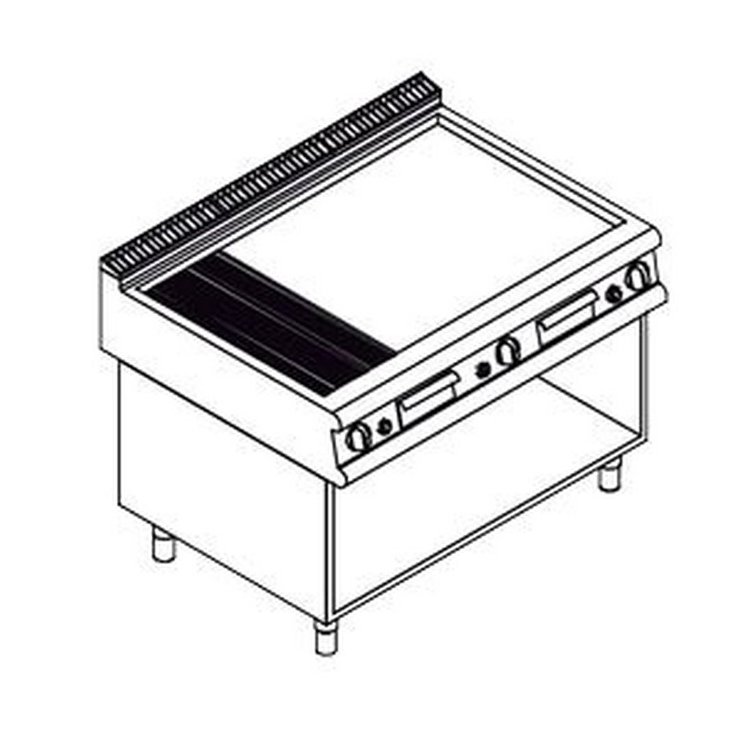 Поверхность жарочная Apach LFTE129LROS