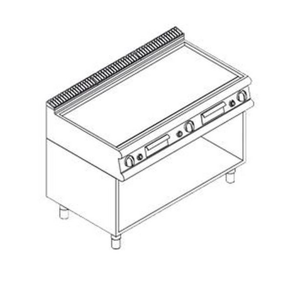 Поверхность жарочная газовая Apach LFTG12057LOS