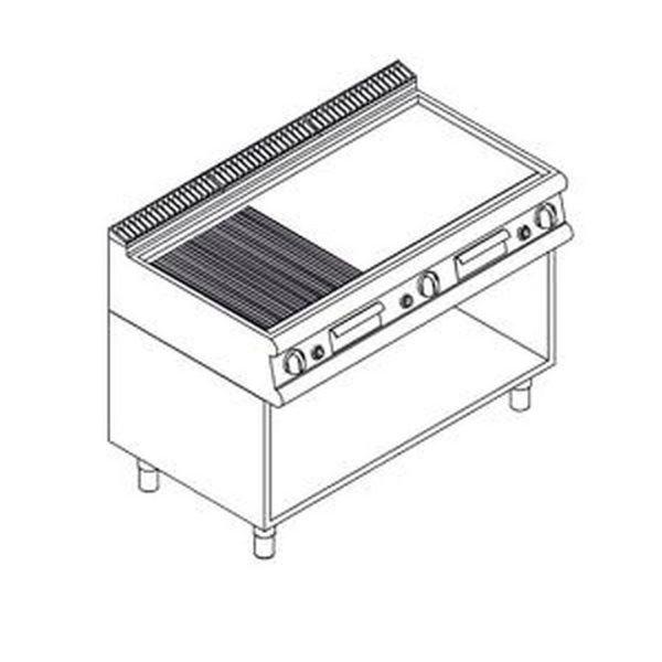 Поверхность жарочная газовая Apach LFTG12257LROS