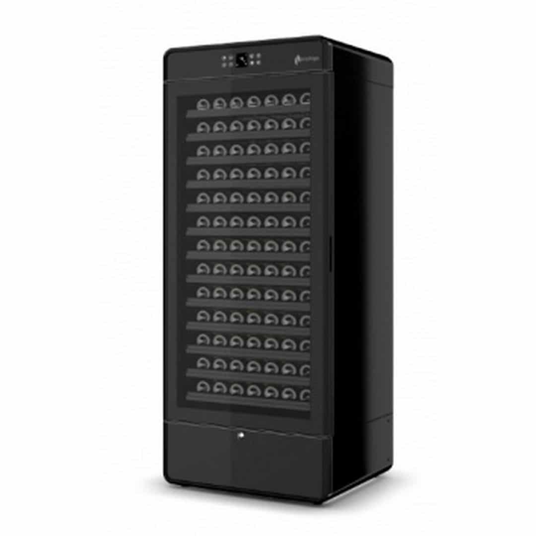 Шкаф винный стационарный Enofrigo IAM H1600 1P 1V RF ST Черный+СВ.ДЕРЕВО ЯЩИКИ