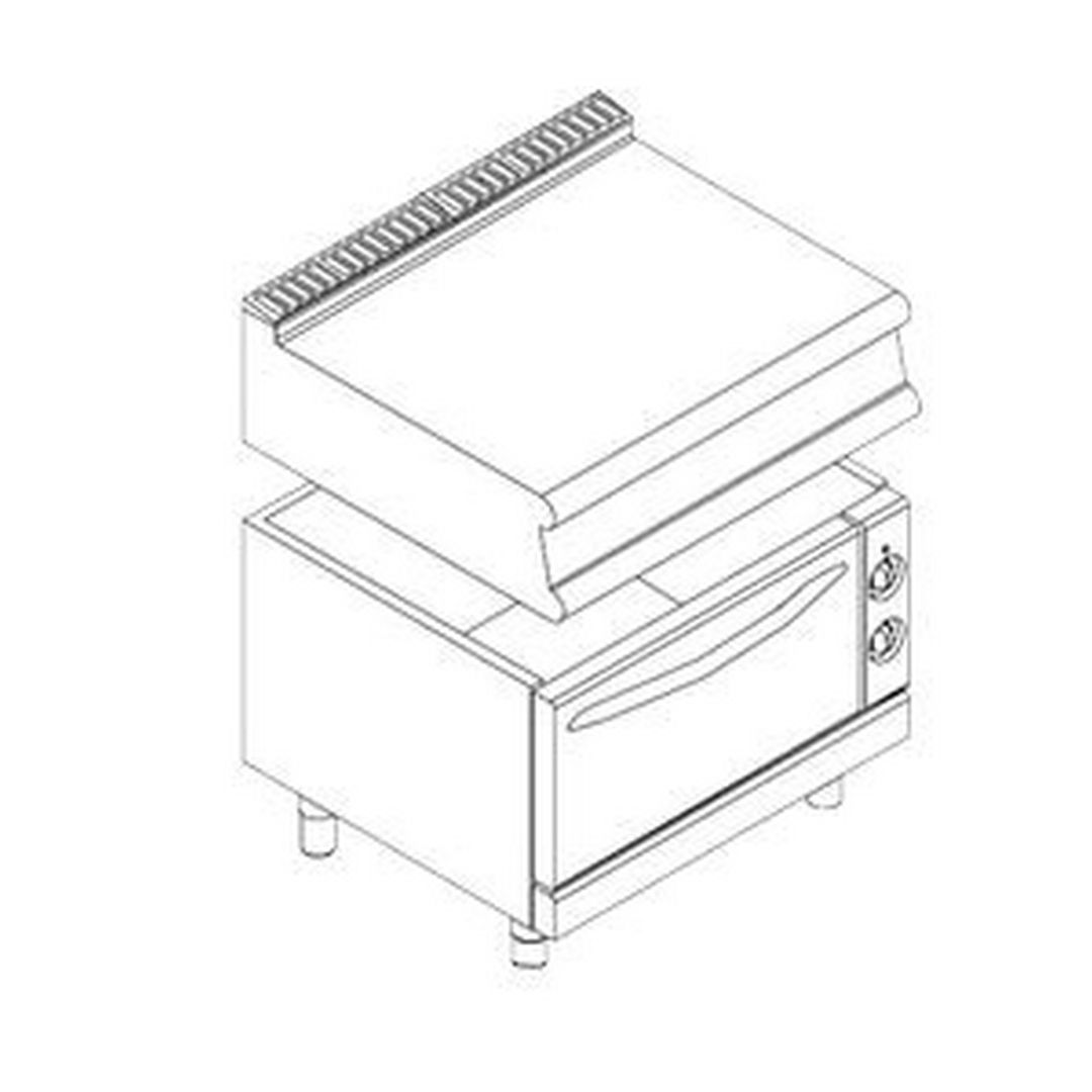 Шкаф жарочный для установки модулей Apach LFE87