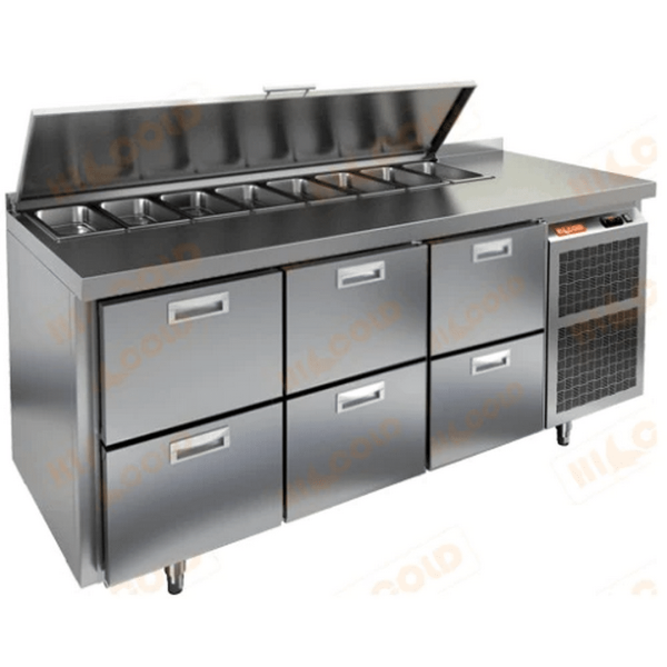 Стол для салатов Hicold SL1-222SN