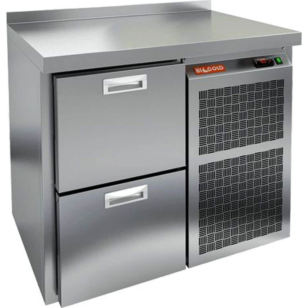 Стол с морозильным шкафом Hicold GN 2 BR2 BT