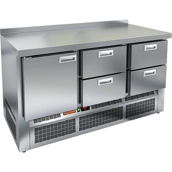 Стол с морозильным шкафом Hicold GNE122/BT