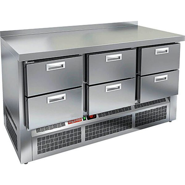 Стол с морозильным шкафом Hicold GNE222/BT