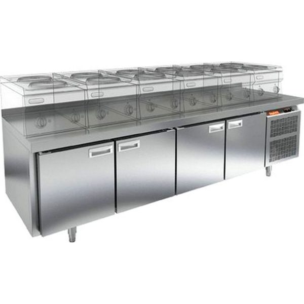 Стол с морозильным шкафом Hicold SN 1111/BT LT