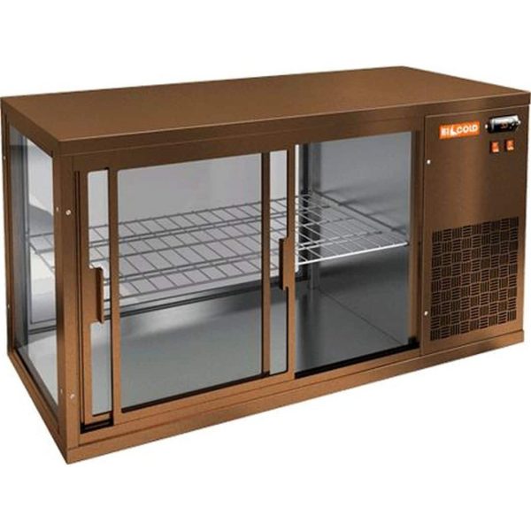 Витрина Hicold VRL 1100 R BRONZE