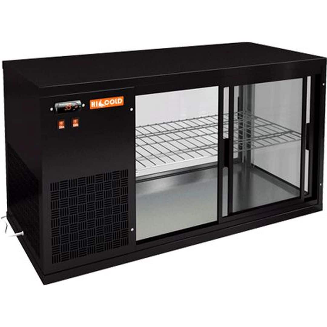 Витрина Hicold VRL 1300 L BLACK