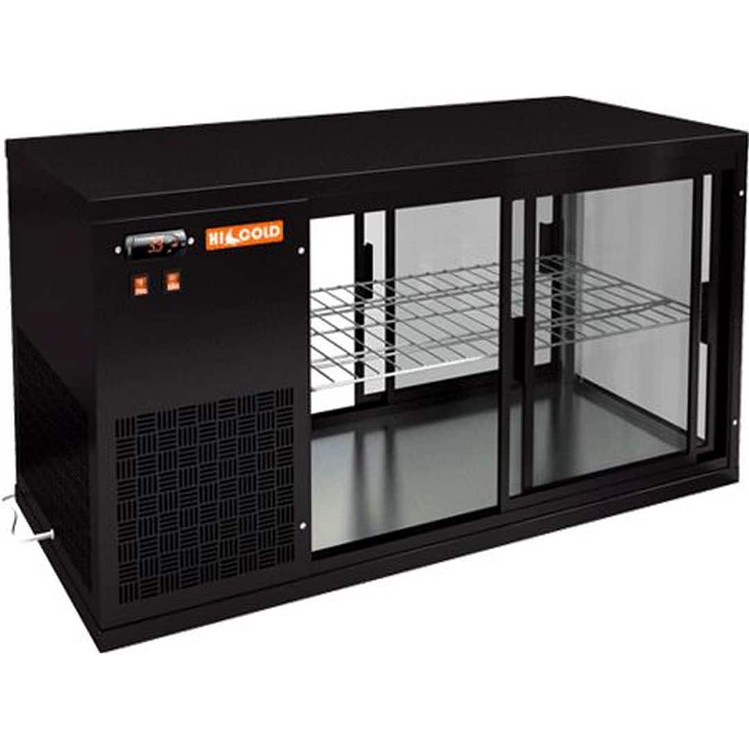 Витрина Hicold VRL T 1300 L BLACK