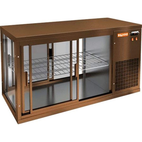 Витрина Hicold VRL T 900 R BRONZE