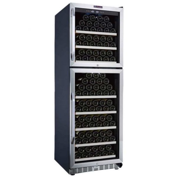 Двухзонный винный шкаф La Sommeliere MZ2V165