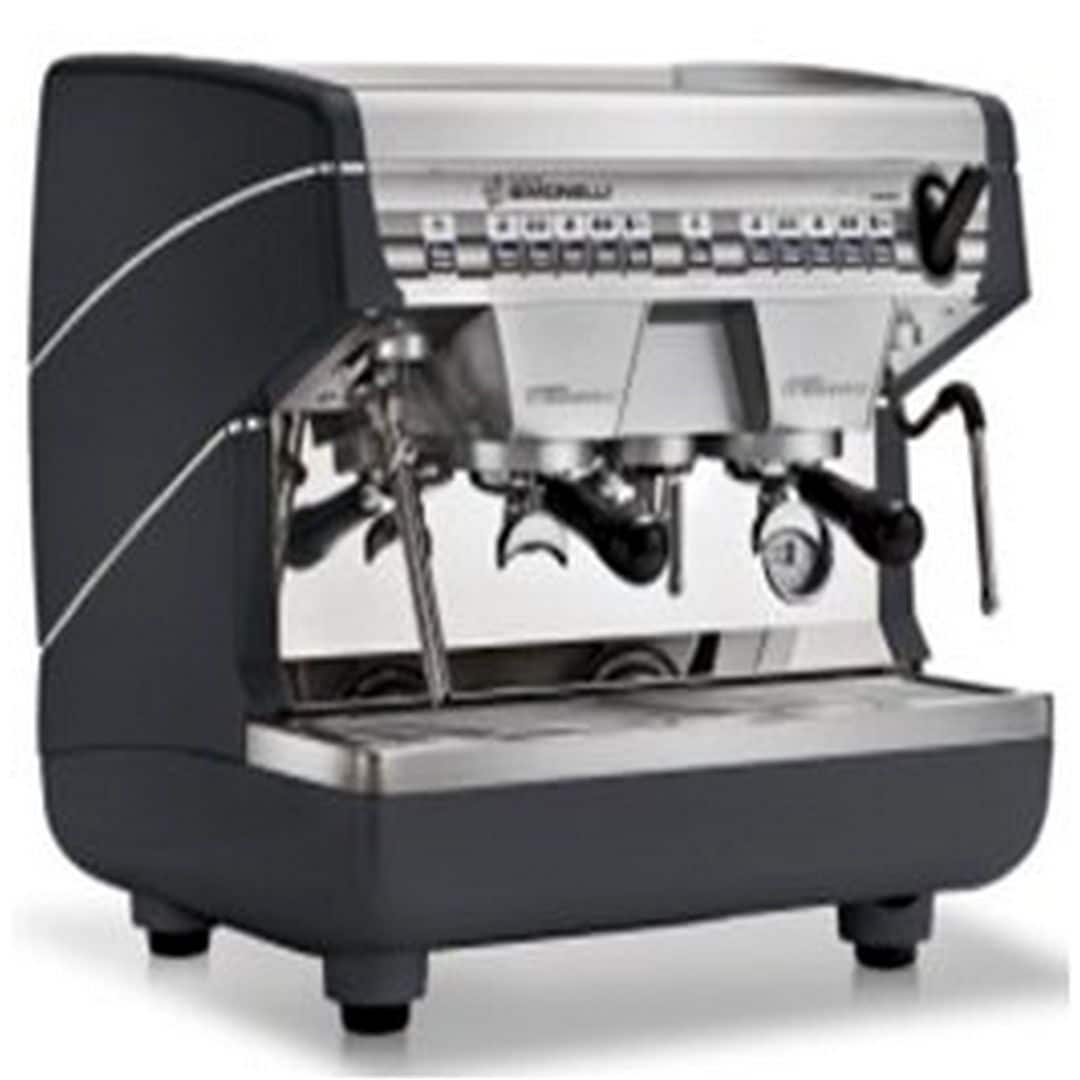 Кофемашина APPIA II COMPACT 2GR V/ Черный+ВЫСОКАЯ ГРУППА 1Ф 120136