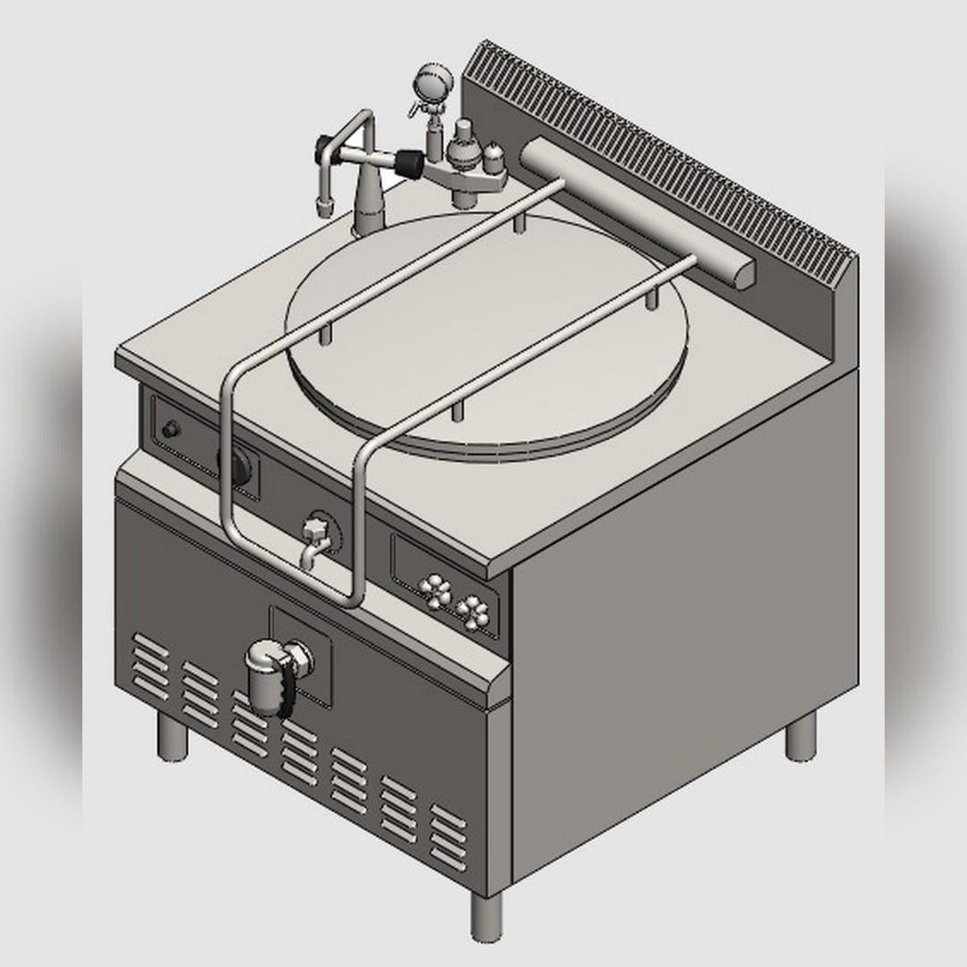 Котел пищеварочный газовый Вулкан СКГ-150 №831501