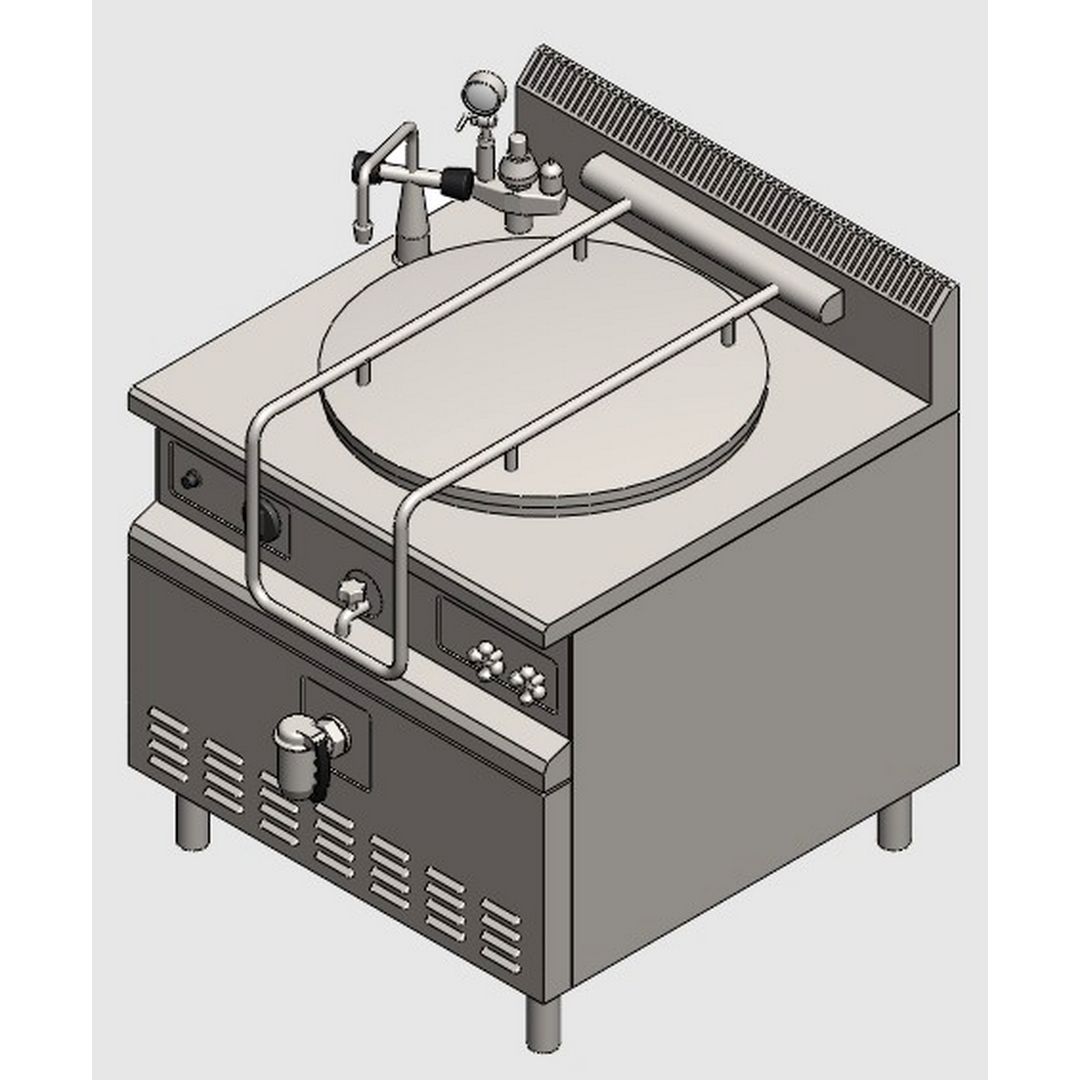 Котел пищеварочный газовый Вулкан СКГ-200 №832001