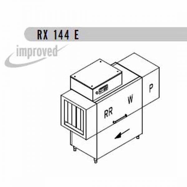 Машина посудомоечная DIHR RX 144 E SX+DDE+HR10+DR64 (Деление на 2 части)