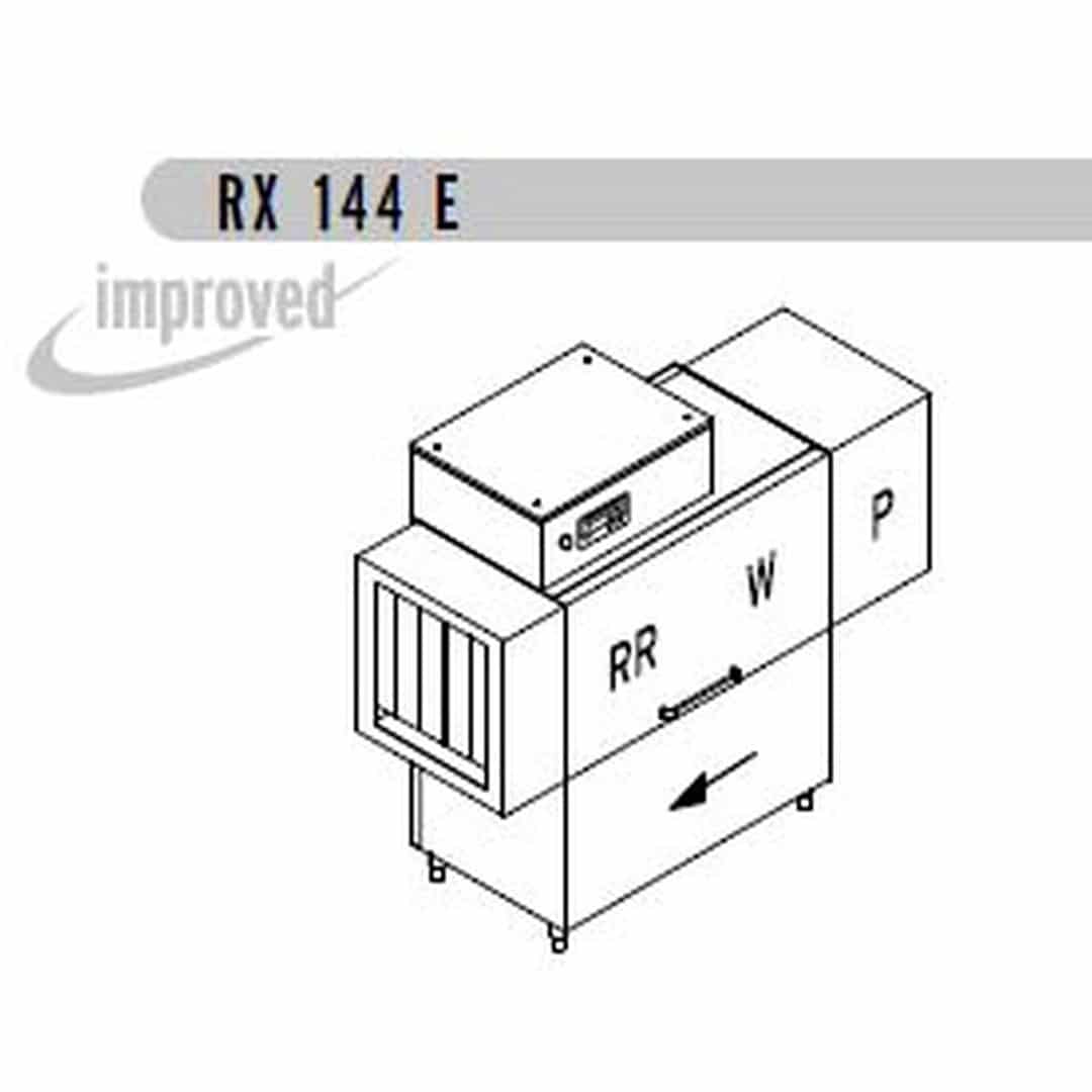 Машина посудомоечная DIHR RX 144 E SX+DDE+HR10+DR64 (Деление на 2 части)