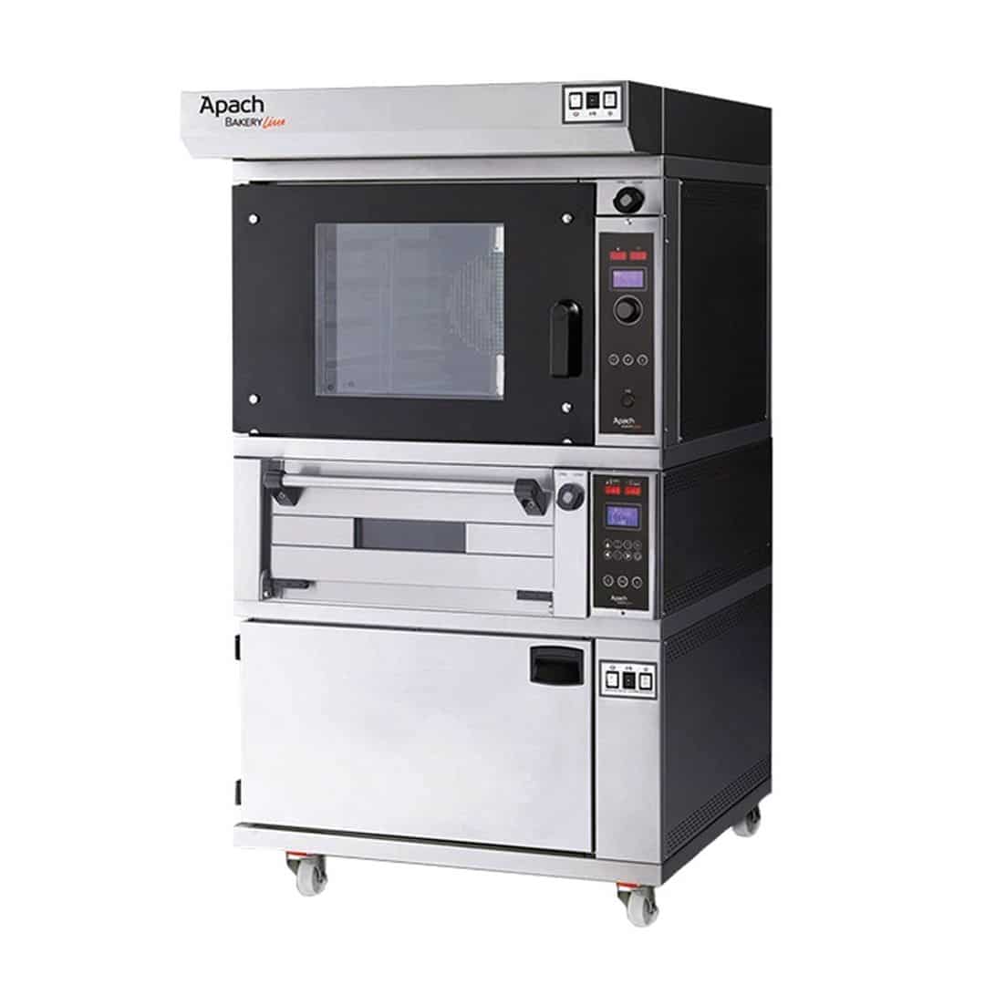 Печь конвекционная APACH K5TS DP+E218PZ (с направляющими)