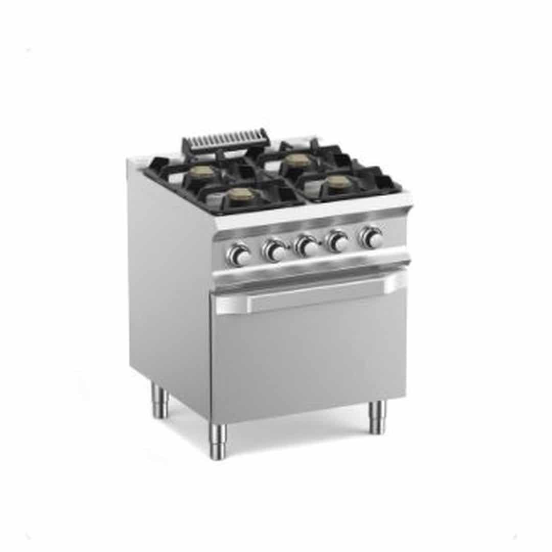 Плита газовая 4-х конфорочная APACH GLRRG77FEVP