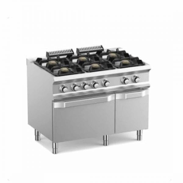 Плита газовая 6-ти конфорочная APACH GLRRG117FEP XL