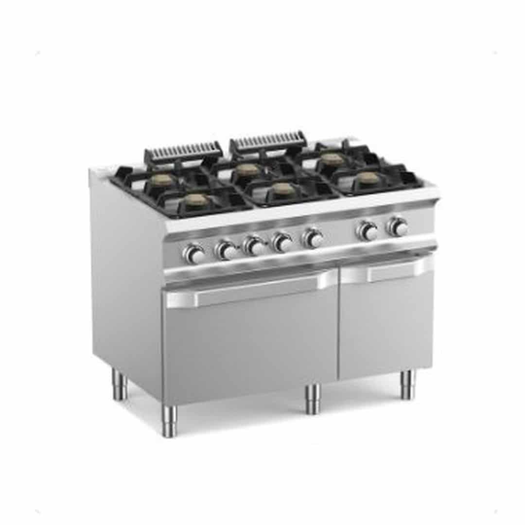 Плита газовая 6-ти конфорочная APACH GLRRG117FGP XL