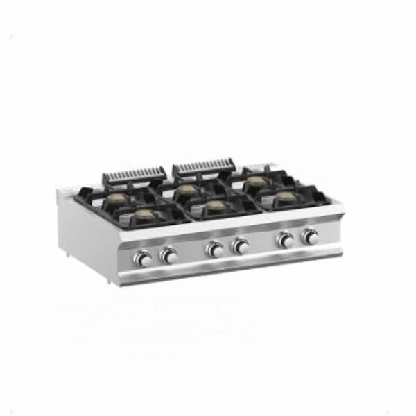 Плита газовая 6-ти конфорочная APACH GLRRG117P XL