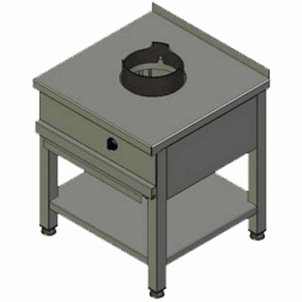 Плита газовая Вулкан-Heidebrenner KSW 01 Wok