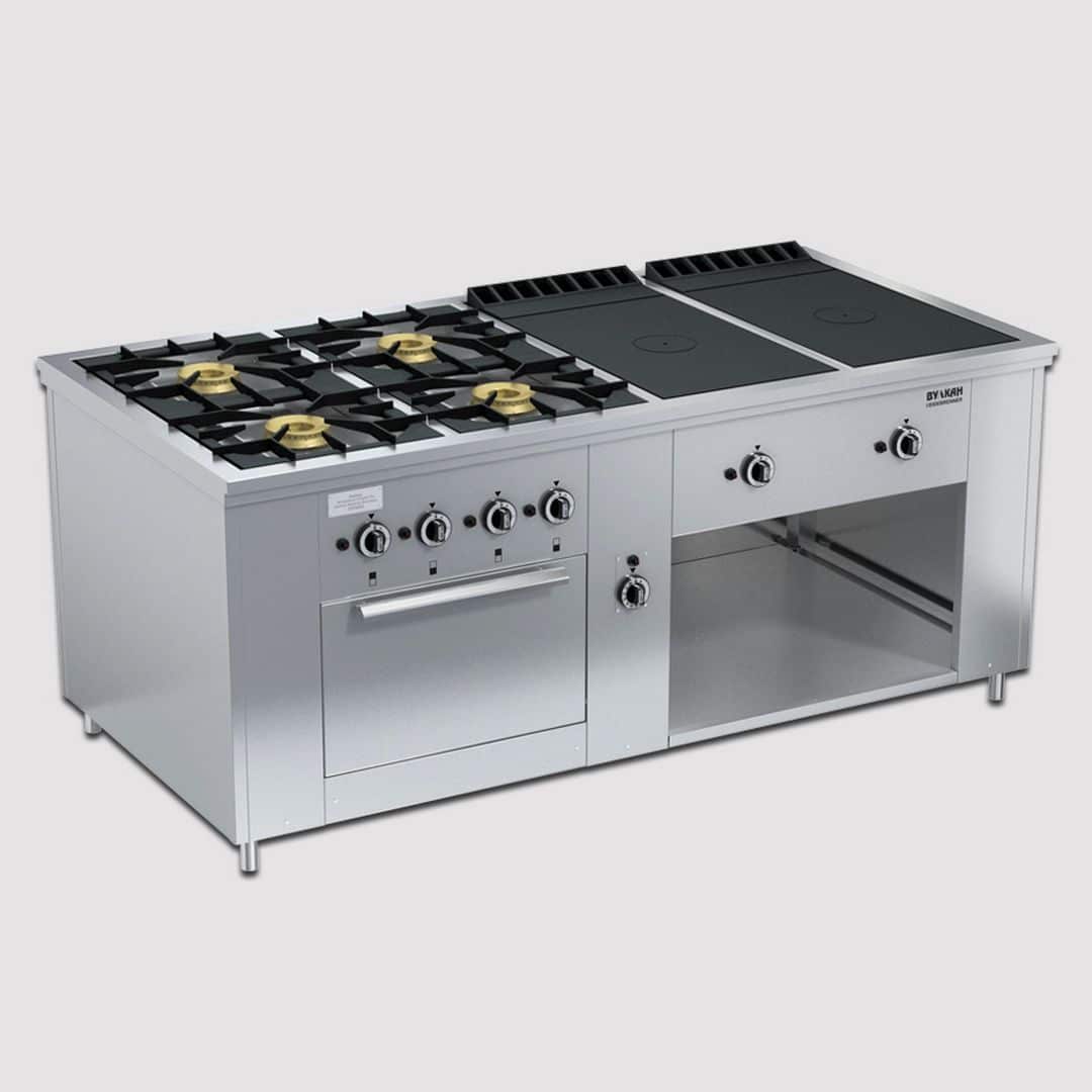 Плита ресторанная газовая Вулкан ПРГ-IIА-8-2 Maxi