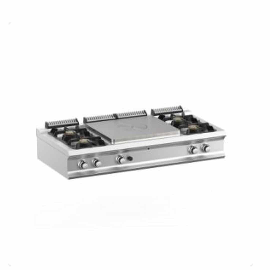 Плита со сплошной поверхностью газовая APACH GLRSTG157R4P