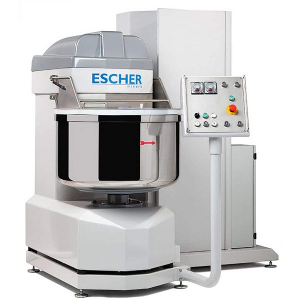 Спиральный тестомес Escher MT 80 (выгрузка на стол)