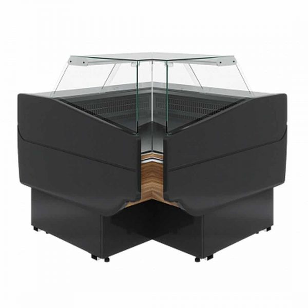 Гастрономическая витрина Полюс GC120 VM/VV-6 3004 / KombiLux (внутренний угол, динамика)