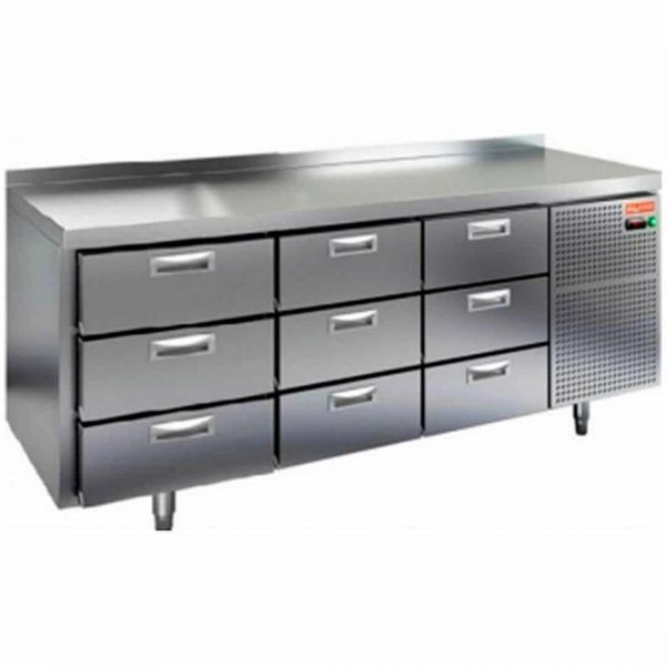 Стол с охлаждаемым шкафом Hicold GN333/TN (Без столешницы)